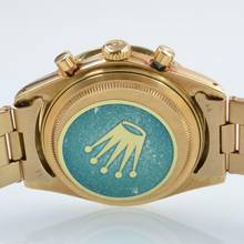 Thumbnail von Rolex Daytona Cosmograph 6241 champagne dial gold 18KT Full Set TOP Condition 1968’s </h1>