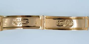 Thumbnail von Rolex Daytona Cosmograph 6241 champagne dial gold 18KT Full Set TOP Condition 1968’s </h1>