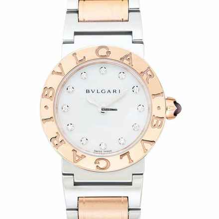  Bulgari Bulgari BBL26WSPG/12 - Bvlgari Bvlgari Quartz Mother of pearl Dial Stainless Steel Ladies Watch </h1> 