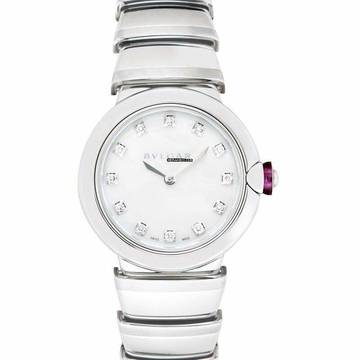  Bulgari Lucea LU28WSS/12 - Lucea Quartz Mother of pearl Dial Stainless Steel Ladies Watch </h1> 