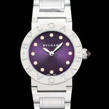 Thumbnail von Bulgari Bulgari BBL26C7SS/12 - Bvlgari Bvlgari Quartz Purple Dial Stainless Steel Ladies Watch </h1>