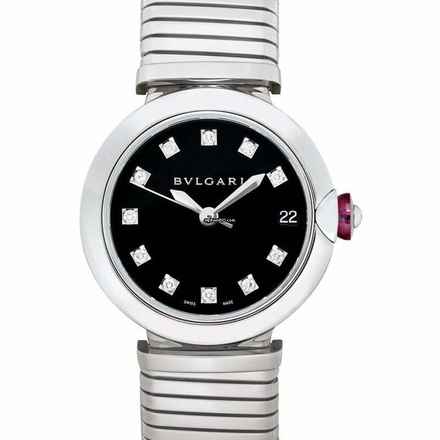  Bulgari Lucea LU33BSSD/11.T - Lucea Automatic Black Dial Stainless Steel Ladies Watch </h1> 