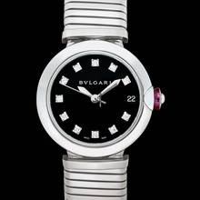 Thumbnail von Bulgari Lucea LU33BSSD/11.T - Lucea Automatic Black Dial Stainless Steel Ladies Watch </h1>