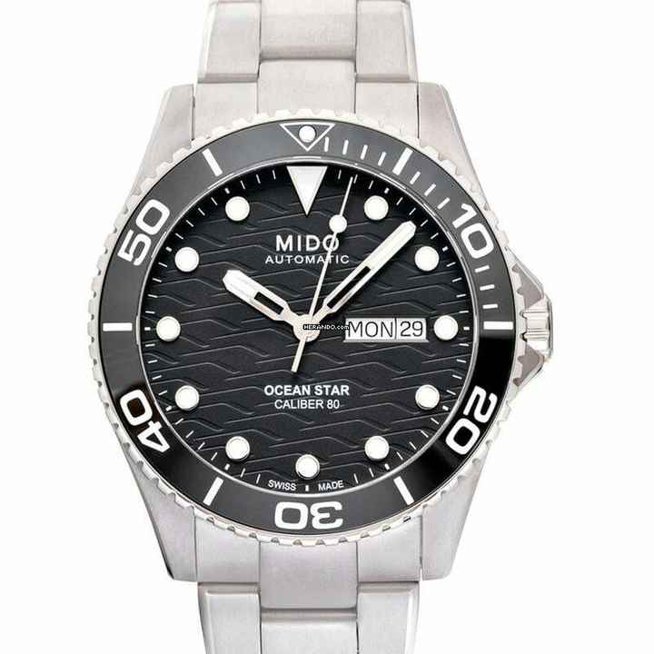  Mido Ocean Star M042.430.44.051.00 - OCEAN STAR Automatic Black Dial Titanium Men's Watch </h1> 