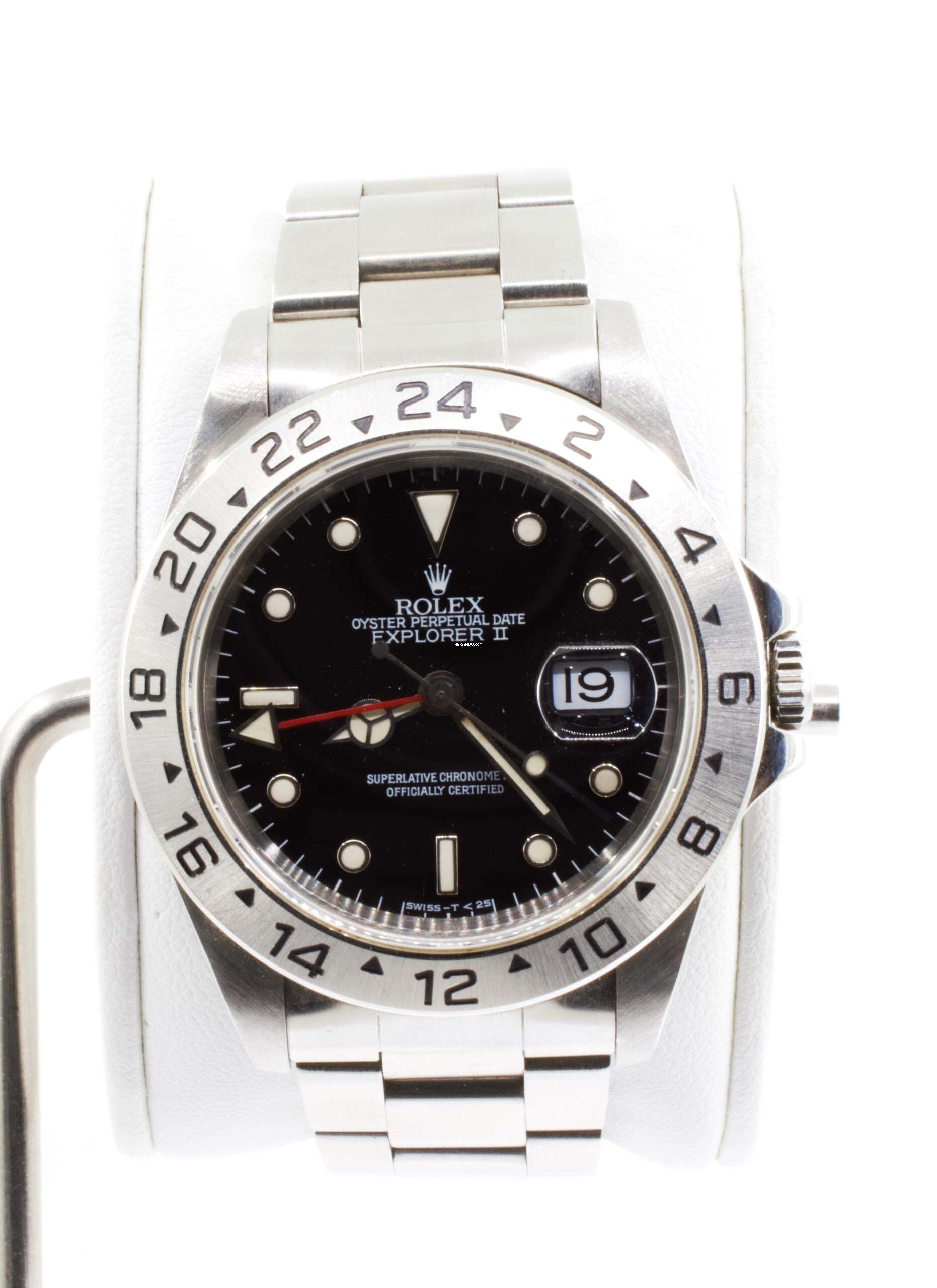  Rolex Explorer II 16570 Black dial T series box and papers. 