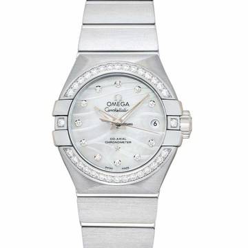  Omega Constellation Ladies 123.15.27.20.55.002 - Constellation Automatic Mother of pearl Dial Stainless Steel Ladies </h1> 