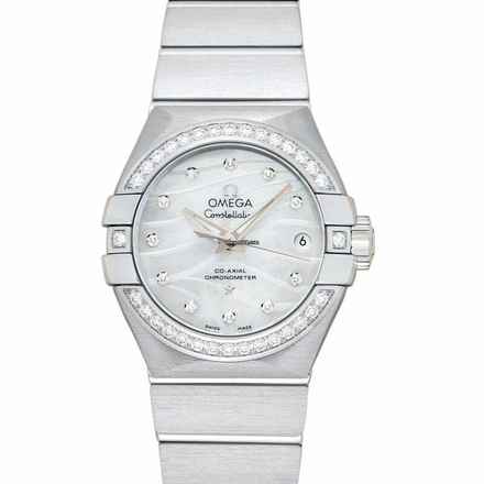  Omega Constellation Ladies 123.15.27.20.55.002 - Constellation Automatic Mother of pearl Dial Stainless Steel Ladies </h1> 