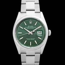 Thumbnail von Rolex Datejust 36 126234-0052 - Datejust Automatic Green Dial 18kt White Gold Men's Watch </h1>