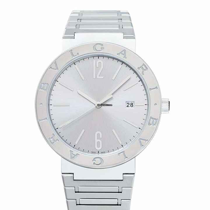  Bulgari Bulgari 103652 - Bvlgari Bvlgari Automatic Silver-tone Dial Stainless Steel Men's Watch </h1> 