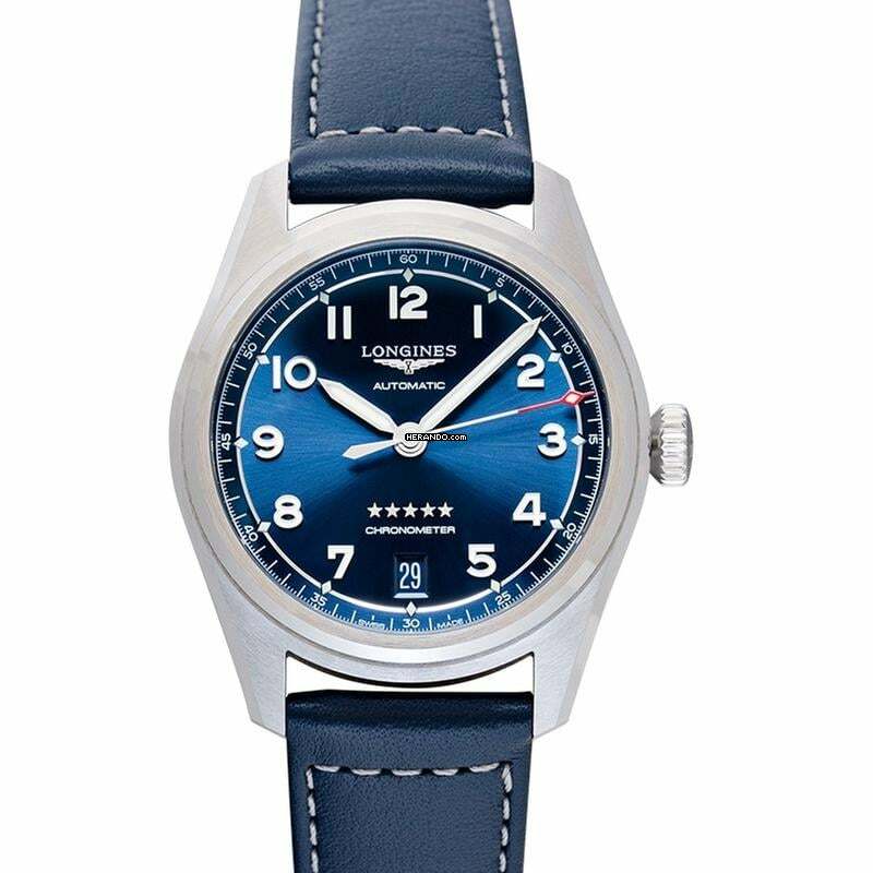 Longines Spirit L34104930 - Longines Spirit Automatic Blue Dial Stainless Steel Ladies Watch </h1>