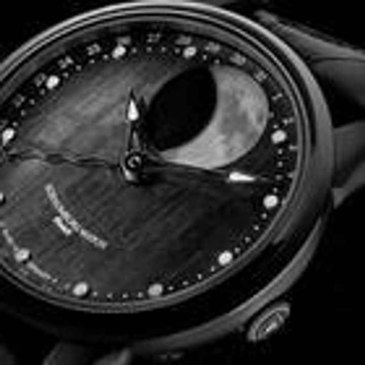  Schaumburg Grand Perpetual Moon Meteorite PVD 