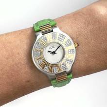 Thumbnail von Cartier 21 Must de Cartier Quartz 28mm 0.41TCW Diamond Watch </h1>