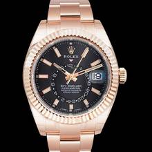 Thumbnail von Rolex Sky-Dweller 326935 - Sky-Dweller Dark Rhodium Automatic Men's 18kt Everrose Gold Oyster Watch 326935DR </h1>