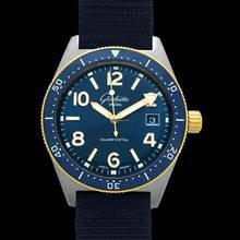 Thumbnail von Glashütte Original SeaQ 1-39-11-10-90-34 - SeaQ Automatic Blue Dial Stainless Steel Men's Watch </h1>