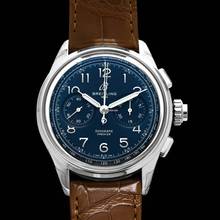 Thumbnail von Breitling AB1510171C1P1 - Premier Manual-winding Blue Dial Stainless Steel Men's Watch </h1>