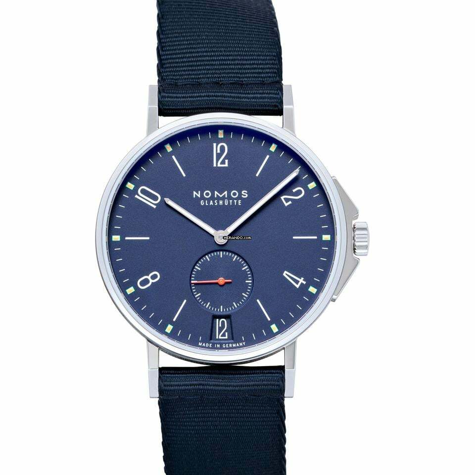  NOMOS 558 - Glashütte Automatic Blue Dial Stainless Steel Men's Watch </h1> 