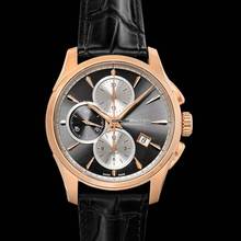 Thumbnail von Hamilton Jazzmaster Auto Chrono H32546781 - Jazzmaster Automatic Grey Dial Stainless Steel Men's Watch </h1>