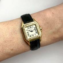 Thumbnail von Cartier Panthère 23mm 18K Yellow Gold 0.76TCW DIAMOND Watch </h1>