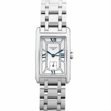  Longines DolceVita L55124756 - DolceVita Quartz White Dial Stainless Steel Ladies Watch </h1> 