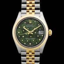 Thumbnail von Rolex Datejust 31 278273-0030 - Datejust Automatic Green Dial Stainless Steel Ladies Watch </h1>