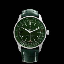 Thumbnail von Breitling Navitimer A17326361L1P1 - Navitimer Automatic Green Dial Stainless Steel Men's Watch </h1>