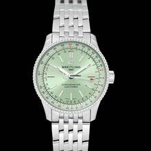 Thumbnail von Breitling Navitimer A17395361L1A1 - Navitimer Automatic Green Dial Stainless Steel Ladies Watch </h1>