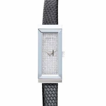  Gucci G-Frame YA127514 - G-Frame Quartz Grey Dial Stainless Steel Ladies Watch </h1> 