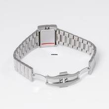 Thumbnail von Gucci YA100510 - G Rectangle Quartz Mother of pearl Dial Stainless Steel Ladies Watch </h1>