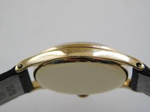 Thumbnail von Patek Philippe Calatrava 96 Sector Dial Vintage Handaufzug 28 mm. Rarität aus 18 Karat Gelbgold