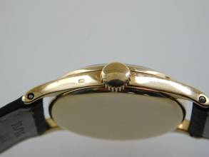 Thumbnail von Patek Philippe Calatrava 96 Sector Dial Vintage Handaufzug 28 mm. Rarität aus 18 Karat Gelbgold