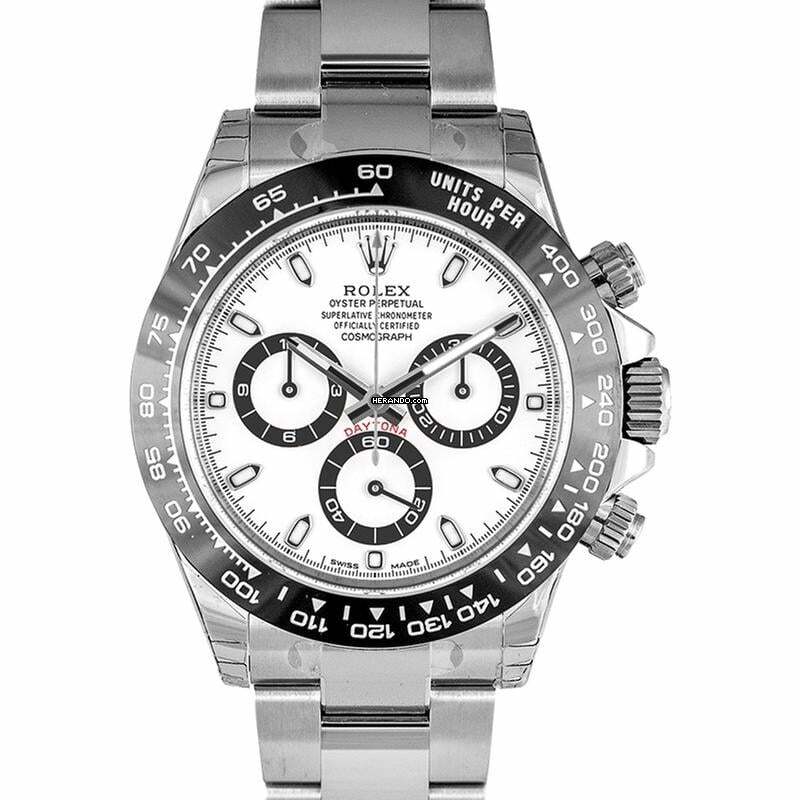  Rolex Daytona 116500LN - Cosmograph Daytona Automatic White Dial Stainless Steel Men's Watch </h1> 