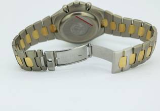 Thumbnail von Omega Speedmaster Teutonic Mondphasen Chronograph Titan / 18Karat Gold TA 345.0810