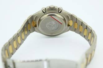 Thumbnail von Omega Speedmaster Teutonic Mondphasen Chronograph Titan / 18Karat Gold TA 345.0810