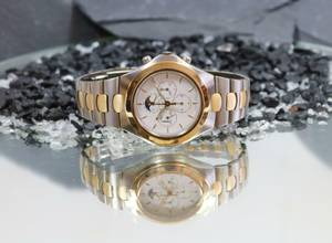 Thumbnail von Omega Speedmaster Teutonic Mondphasen Chronograph Titan / 18Karat Gold TA 345.0810