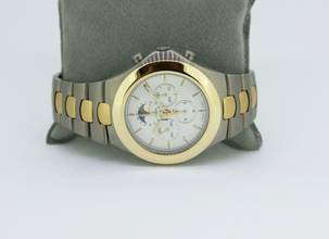 Thumbnail von Omega Speedmaster Teutonic Mondphasen Chronograph Titan / 18Karat Gold TA 345.0810