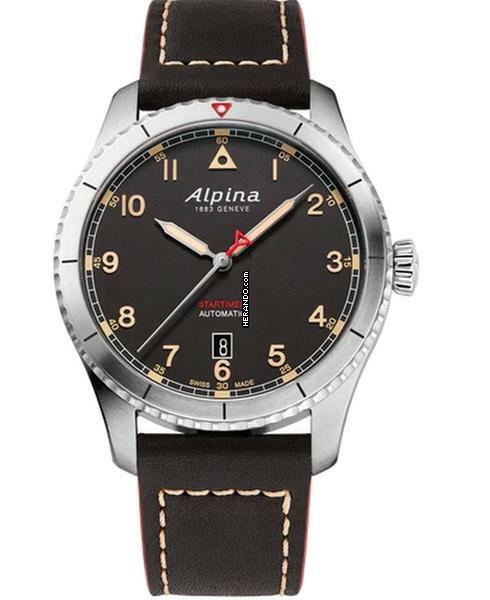  Alpina Startimer Pilot Automatic BLACK 41 MM SCHWARZES ZIFFERBLATT MIT MATTEM FINISH </h1> 