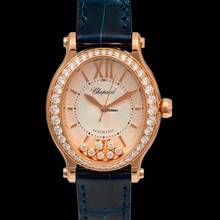 Thumbnail von Chopard Happy Sport 275362-5002 - Happy Sport Oval Automatic Mother Of Pearl Dial Diamonds Ladies Watch </h1>