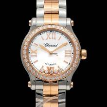 Thumbnail von Chopard Happy Sport 278573-6021 - Happy Sport Automatic Mother of pearl Dial 18kt Rose Gold Ladies Watch </h1>