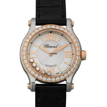  Chopard Happy Sport 278573-6003 - Happy Sport Automatic White Dial Stainless Steel Ladies Watch </h1> 