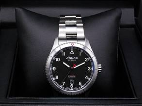 Thumbnail von Alpina Startimer Pilot Automatic EDELSTAHL SCHWARZES ZIFFERBLATT MIT MATTEM FINISH </h1>
