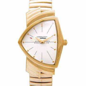  Hamilton Ventura H24301111 - Ventura Quartz White Dial Stainless Steel Men's Watch </h1> 