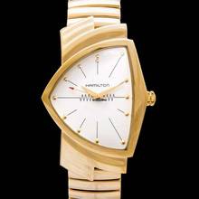 Thumbnail von Hamilton Ventura H24301111 - Ventura Quartz White Dial Stainless Steel Men's Watch </h1>