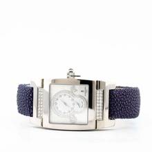 Thumbnail von De Grisogono Instrumento N°UNO Uno Dual Time 750/18K Weißgold Automatik 29 x 49 mm </h1>