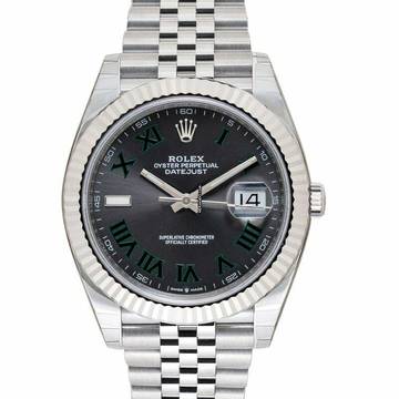 Rolex Datejust 41 126334 - Datejust 41 Grey Steel/18k White Gold 41mm </h1> 