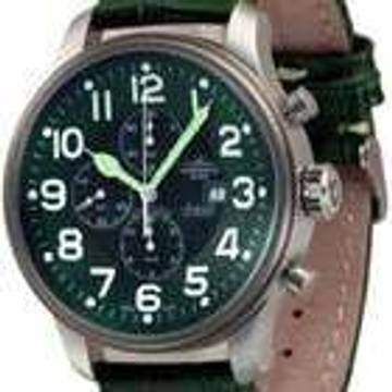  Zeno-Watch Basel Giant Pilot Chronograph Date  