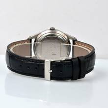 Thumbnail von Movado Calendomatic Triple date 16207 black dial Steel 1950’s </h1>