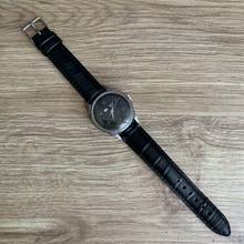 Thumbnail von Movado Calendomatic Triple date 16207 black dial Steel 1950’s </h1>