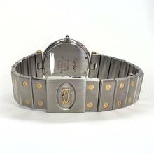 Thumbnail von Cartier Santos RONDE 32mm Quartz 2 Tone 0.38TCW DIAMOND Watch  </h1>
