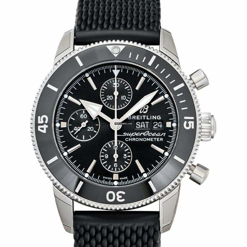  Breitling Superocean Heritage A13313121B1S1 - Superocean Heritage Automatic Black Dial Stainless Steel Men's Watch </h1> 