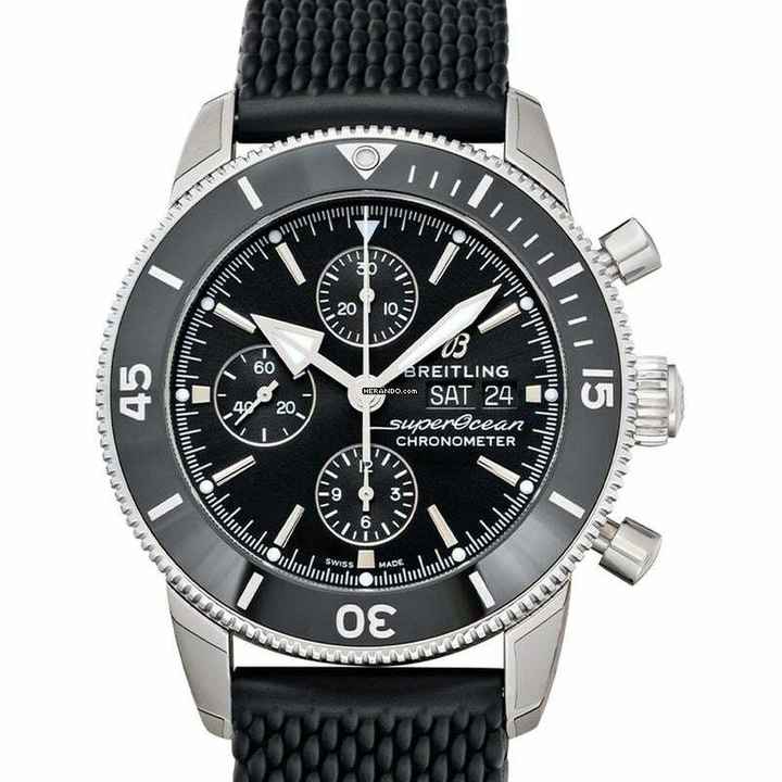  Breitling Superocean Heritage A13313121B1S1 - Superocean Heritage Automatic Black Dial Stainless Steel Men's Watch </h1> 